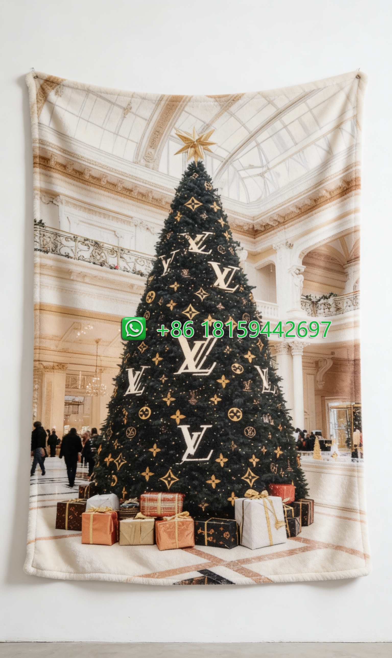 Louis Vuitton Throw Blankets